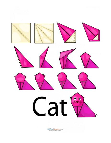 kolay_origami_kedi