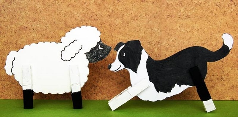 mandaldan_kuzu_köpek_yapımı