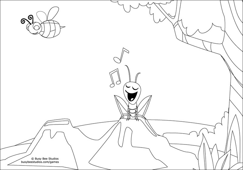 Ari Boyama Sayfalari Okul Oncesi Ari Boyama Calismalari