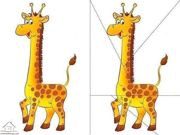 zürafa puzzle