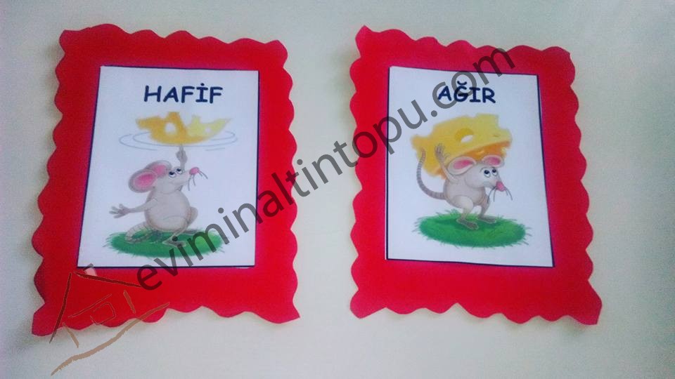 ağır hafif zıt kavramlar